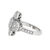 Image 2 : 14KT White Gold 1.06ctw Diamond Ring