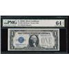 Image 1 : 1928B $1 Silver Certificate PMG 64EPQ