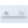 Image 1 : Tiffany & Co Platinum 1.93ctw Diamond Earrings
