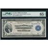 Image 1 : 1918 $1 Cleveland Federal Reserve Note PMG 65EPQ