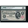 Image 1 : 1891 $5 Silver Certificate PMG 45