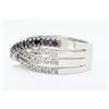 Image 3 : 14KT White Gold 0.80ctw Diamond Ring