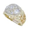 Image 2 : 14KT Yellow Gold 1.43ctw Diamond Ring