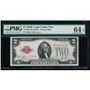 Image 1 : 1928B $2 Legal Tender Note PMG 64EPQ