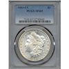 Image 1 : 1883-CC $1 Morgan Silver Dollar Coin PCGS MS65