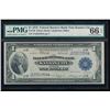 Image 1 : 1918 $1 Kansas City Federal Reserve Bank Note PMG 66EPQ