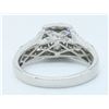 Image 7 : 14KT White Gold 1.40ctw Diamond Ring