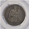 Image 3 : 1856-S Liberty Seated Half Dollar Coin PCGS VF25