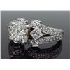 Image 3 : 18KT White Gold 2.32ctw Diamond Ring