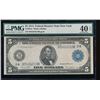 Image 1 : 1914 $5 New York Federal Reserve Note PMG 40EPQ