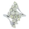 Image 1 : 14KT White Gold 0.50ctw Diamond Ring