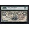 Image 1 : 1886 $10 Silver Certificate PMG 25