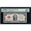 Image 1 : 1928E $2 Legal Tender Note PMG 67EPQ