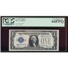 Image 1 : 1928B $1 Silver Certificate PCGS 64PPQ