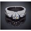 Image 2 : 14KT White Gold 1.47ctw Diamond Ring