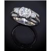 Image 3 : 14KT White Gold 1.47ctw Diamond Ring