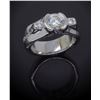 Image 4 : 14KT White Gold 1.47ctw Diamond Ring