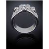 Image 5 : 14KT White Gold 1.47ctw Diamond Ring