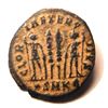 Image 2 : Bronze Coin of Delmatius (335 - 337 A.D.)