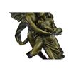 Image 8 : Eros & Psyche Bronze Candelabra Candle Holder Sculpture 14" x 6