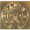 Image 2 : c1890 Japy Freres French Gilt Clock Set