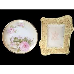 Royal Rudolstadt & Coalport Antique Plates