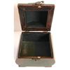 Image 3 : Leather Covered Tea Caddy