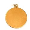 Image 2 : 14kt Gold Rembrandt Virgo Astrology Pendant Charm