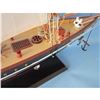 Image 5 : Wooden America Limited Model Sailboat 35"