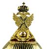 Image 3 : 8.5" Imperial Eagle Faberge Inspired Russian Egg