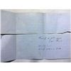 Image 1 : 1800s London Original Postmarked Handwritten Envelope and Letter
