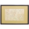 Image 2 : Framed Civil War Records Map, Nashville, More