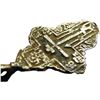 Image 2 : Enamel Prayer Big Relief Late Medieval Church Bronze Cross Pendant