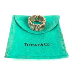 Tiffany & Co Somerset Sterling Mesh Ring