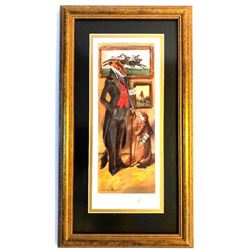 Mick Cawston Signed Limited Edition, "The Difference" Weasel & Stoat Print
