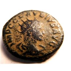 Bronze coin of Claudius II (253-268 A.D.)