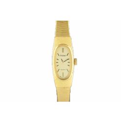 Vintage Ladies Gold Tone Pulsar Quartz Wrist Watch