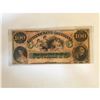 Image 1 : 1860's Obsolete UNC $100 Louisiana Confederate Bank Note