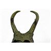 Image 8 : Bronze Bust Sculpture of Native American in Antler Headdress 17" x 9"