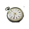 Image 1 : Late 19thc Ladies Swiss Silver Pocket Watch