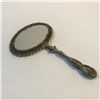 Image 2 : Vintage Ornate Silver Metal Dresser Hand Mirror