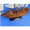 Image 11 : Wooden Spanish Galleon Tall Model Ship 20"