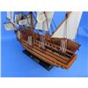 Image 12 : Wooden Spanish Galleon Tall Model Ship 20"