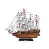 Image 1 : Wooden Spanish Galleon Tall Model Ship 20"