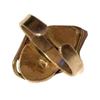 Image 2 : Ancient Roman Glass Sterling Silver Adjustable Size Ring