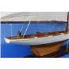 Image 9 : Wooden Columbia Model Sailboat Decoration 60"