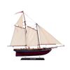 Image 1 : Wooden America Limited Model Sailboat 24"