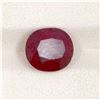 Image 1 : 5.12ct  Ruby Cushion Cut