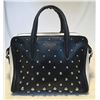 Image 3 : Alexander McQueen Mini Studded Padlock Zip Around Black and White Tote Bag