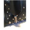 Image 6 : Alexander McQueen Mini Studded Padlock Zip Around Black and White Tote Bag
